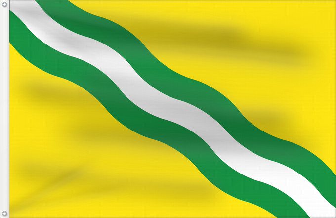 Bandera, con dos ojales metálicos y lado del asta reforzado: Lentegí  Granada	Lentegí, Granada, Spain	Lentegí	Lentegí, Granada, España.