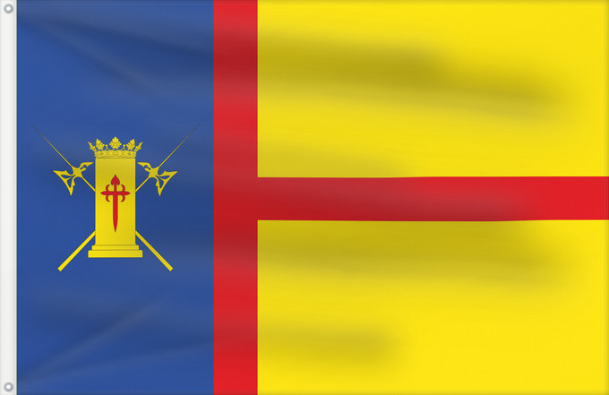 Flag, with two metal eyelets and reinforced hoist: Litago Litago-Zaragoza-Spain Litago-Zaragoza
