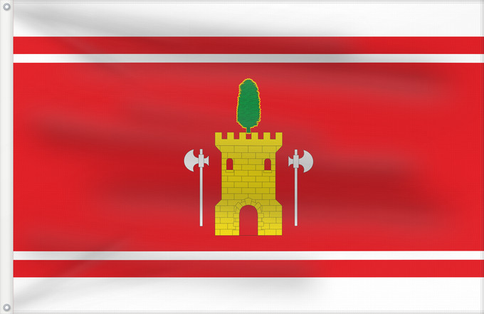 Flag, with two metal eyelets and reinforced hoist: Maleján	Maleján-Zaragoza-Spain	Maleján-Zaragoza