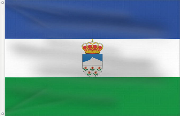 Bandera, con dos ojales metálicos y lado del asta reforzado: Monachil Granada Monachil, Granada, Spain Monachil Monachil, Granada, España