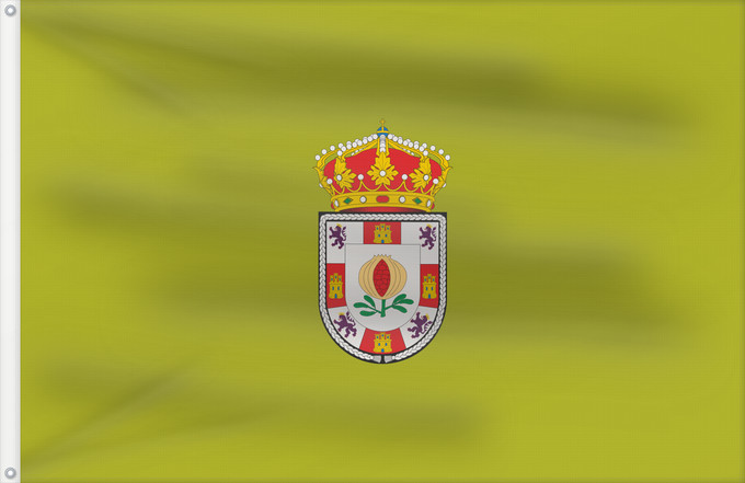 Bandera, con dos ojales metálicos y lado del asta reforzado: Provincia de Granada - Bandera 2008 Province of Granada Spain , since 2008 Province de Grenade (2008) Provincia de Granada España desde 2008 paño rectangular en la proporción 2/3 vez y media mas larga –del asta al batiente- que ancha Provinz Granada (2
