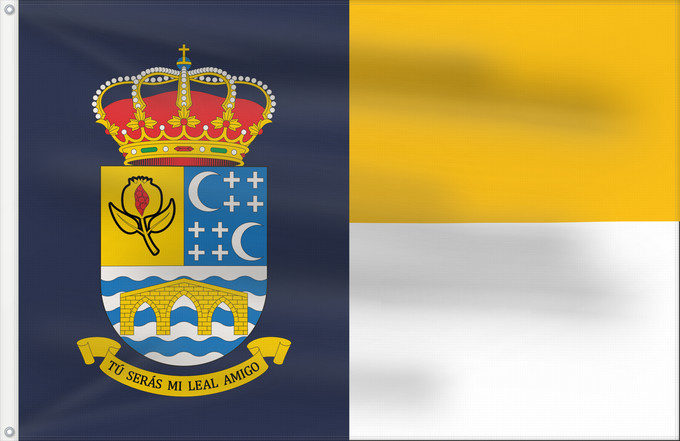 Bandera, con dos ojales metálicos y lado del asta reforzado: Quéntar Granada Quéntar, Granada, Spain Quéntar Quéntar, Granada, España