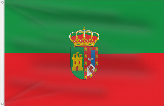 Bandera, con dos ojales metálicos y lado del asta reforzado: Salar  Granada	Salar, Granada, Spain	Salar (Grenade)	Salar, Granada, España	Salar (Granada)