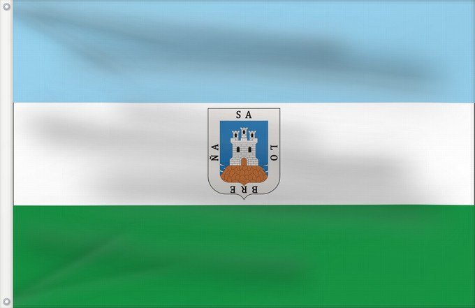 Drapeau, avec deux œillets métalliques et guindant renforcé : Salobreña  Granada	Salobreña, Granada, Spain	Salobreña	Salobreña, Granada, España