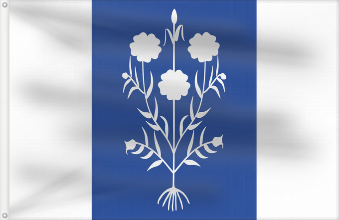 Bandera, con dos ojales metálicos y lado del asta reforzado: Sancedo Spain	Sancedo, in León province, Spain	Sancedo	Rectangular
