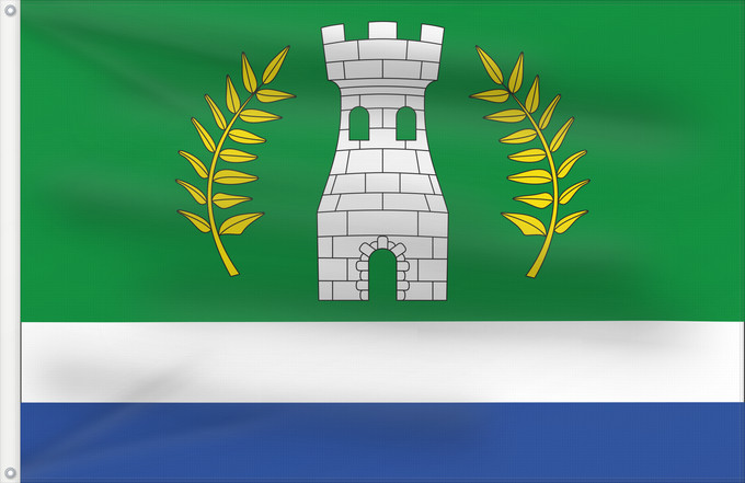 Bandera, con dos ojales metálicos y lado del asta reforzado: Sorvilán Granada Sorvilán, Granada, Spain Sorvilán Sorvilán, Granada, España