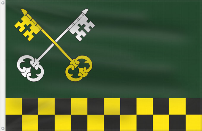 Flag, with two metal eyelets and reinforced hoist: Tiurana Apaisada Tiurana Bandera apaïsada