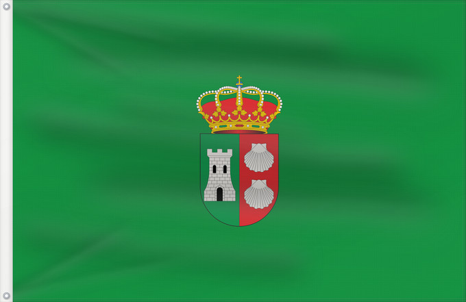 Bandera, con dos ojales metálicos y lado del asta reforzado: Torremenga Cáceres Torremenga, Cáceres, Spain Torremenga, Cáceres Torremenga, Cáceres, España
