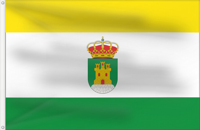 Bandera, con dos ojales metálicos y lado del asta reforzado: Zagra Granada Zagra, Granada, Spain Zagra Zagra, Granada, España