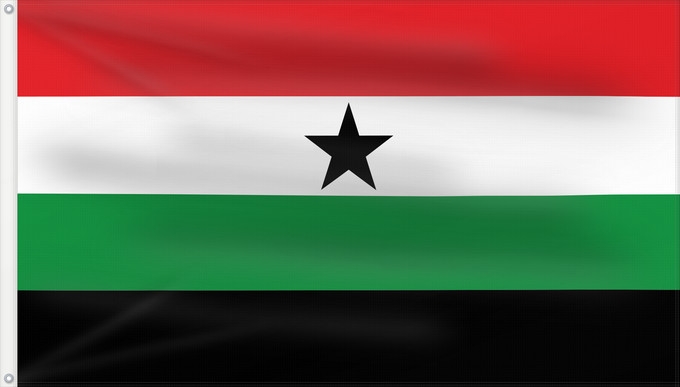 Drapeau, avec deux œillets métalliques et guindant renforcé : Gambella Region	Région de Gambella	Región de Gambela	Regione di Gambela