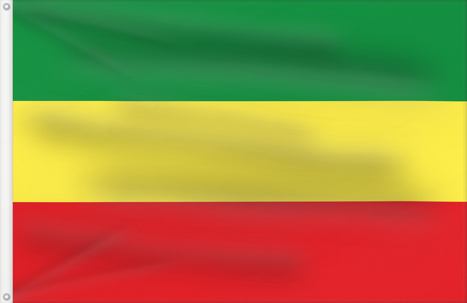 Drapeau, avec deux œillets métalliques et guindant renforcé : Ethiopia  1975–1987	Ethiopia (1975–1987)	Éthiopie (1975–1987)	Etiopía (1975–1987)	Äthiopiens  1975–1987	Dell Etiopia  1975–1987	የኢትዮጵያ ሰንደቅ ዓላማ  1967–1987 አ	علم إثيوبيا  1975–1987	Alaabaa Itoophiyaa  1975–1987	Itoobiya  1975–1987