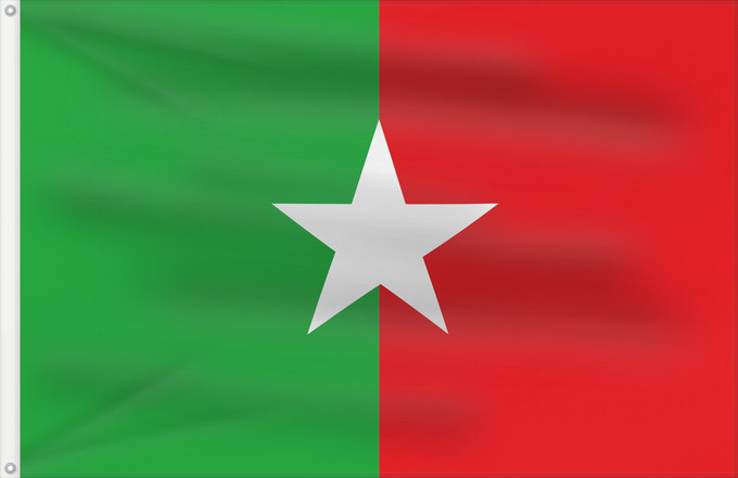 Drapeau, avec deux œillets métalliques et guindant renforcé : Eti so76