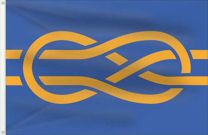 Drapeau, avec deux œillets métalliques et guindant renforcé : FIAV Fédération internationale des associations vexillologiques International Federation of Vexillological Associations Fédération internationale des associations vexillologiques Federación Internacional de Asociaciones Vexilológicas FIAV (International