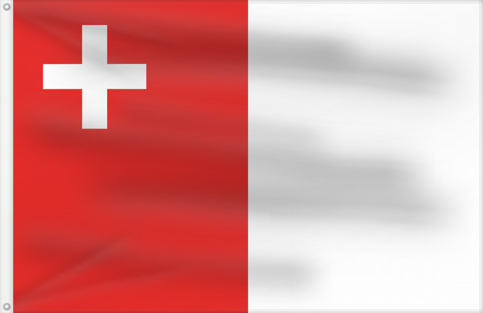 Drapeau, avec deux œillets métalliques et guindant renforcé : Personal Flag of the King of Lau 1869-1871	Personal Flag of the King of Lau  1869-1871