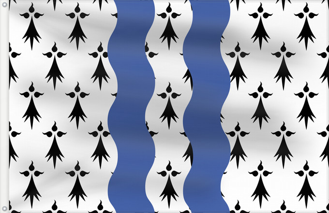 Flag, with two metal eyelets and reinforced hoist: Non-officiel fr département Ille-et-Vilaine Ille-et-Vilaine, Brittany, France Département d Ille-et-Vilaine Ille-et-Vilaine, Bretagne, France Ille-et-Vilaine (inoffiziell) Ille-et-Vilaine (non ufficiale) Banniel Il-ha-Gwilen, Breizh, Bro-C hall