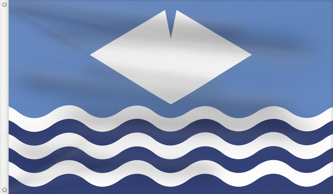 Flag, with two metal eyelets and reinforced hoist: Isle of Wight île de Wight Isla de Wight Isola di Wight Isle of Wight The registered Isle of Wight
