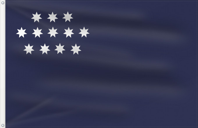 Drapeau, avec deux œillets métalliques et guindant renforcé : Adjaria urg