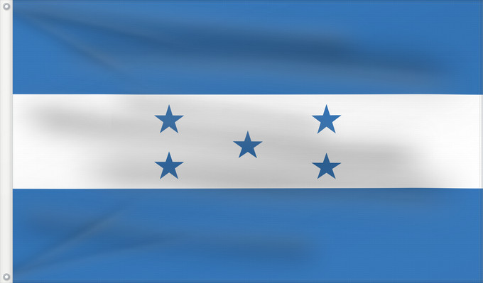 Flag, with two metal eyelets and reinforced hoist: Honduras  2022	Honduras	Hondura	Dell Honduras	Honduro	Hondurasa