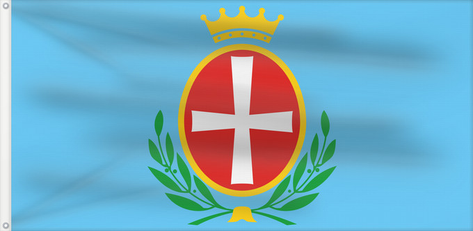 Drapeau, avec deux œillets métalliques et guindant renforcé : Bala Municipality of Bale Municipalité de Bale Municipio de Bale Gemeinde Bale Comune di Valle Općine Bala Občine Bala