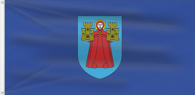 Drapeau, avec deux œillets métalliques et guindant renforcé : Kanfanara	Municipality of Kanfanar	Municipalité de Kanfanar	Municipalidad de Kanfanar	Gemeinde Kanfanar	Comune di Canfanaro	Općine Kanfanara	Občine Kanfanara