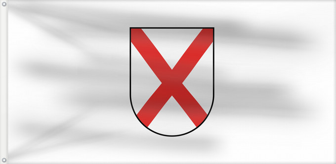 Bandera, con dos ojales metálicos y lado del asta reforzado: Novigrada City of Novigrad Ville de Novigrad Ciudad de Novigrad Stadt Novigrad Della Città di Cittanova Grada Novigrada Mesta Novigrada