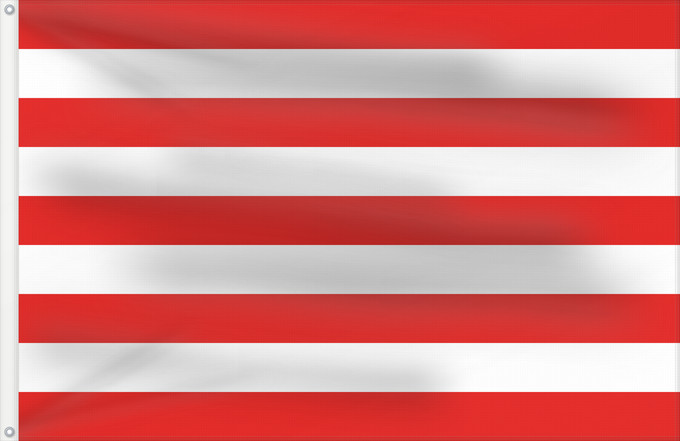Bandera, con dos ojales metálicos y lado del asta reforzado: Naval Jack of Indonesia