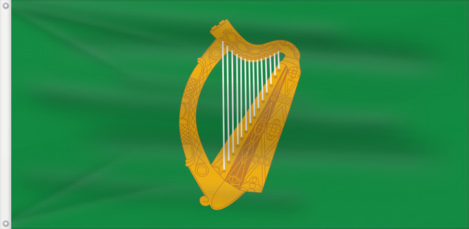 Flag, with two metal eyelets and reinforced hoist: Leinster  bright	Leinster (bright)	Leinster (lumineux)	Leinster (brillante)	Leinster (hell)	Leinster (luminoso)	W Leinster