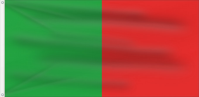Flag, with two metal eyelets and reinforced hoist: County Mayo Comté de Mayo Condado de Mayo Contea di Mayo