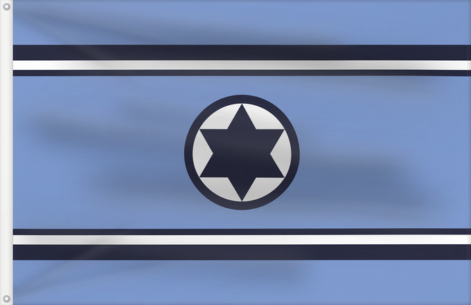 Flag, with two metal eyelets and reinforced hoist: Israeli Air Force