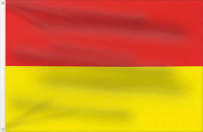 Flag, with two metal eyelets and reinforced hoist: 257th Transit Camp of the Indian Army	257e Camp de Transit de l'Armée Indienne	257.º Campamento de Tránsito del Ejército Indio	257. Transitlager der Indischen Armee	257° Campo di Transito dell'Esercito Indiano