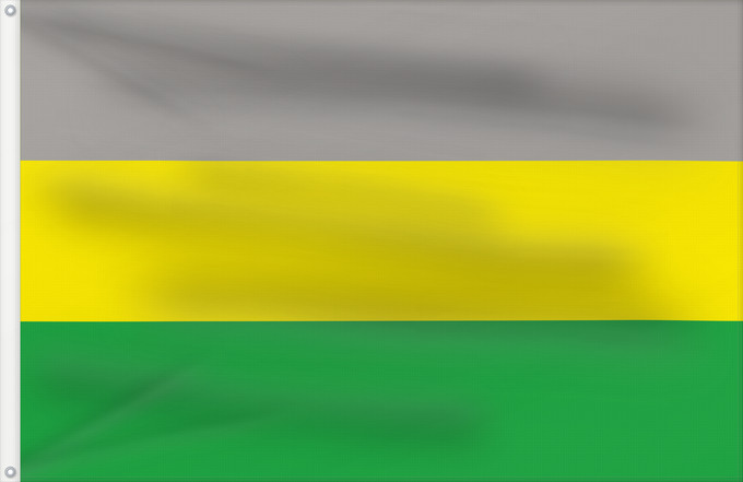 Flagge, mit zwei Metallösen und verstärktem Besatzband: Of-3rd-Cavalry-regiment-Indian Army	3rd Cavalry Regiment of the Indian Army