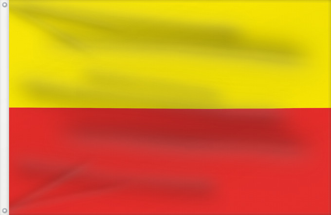 Drapeau, avec deux œillets métalliques et guindant renforcé : Karnataka