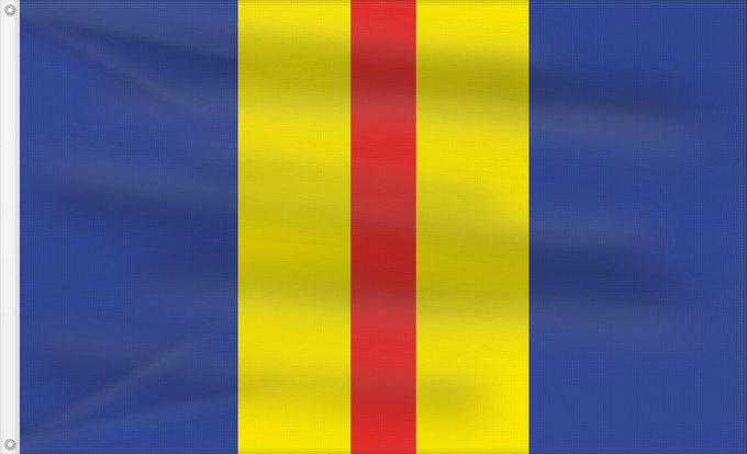 Drapeau, avec deux œillets métalliques et guindant renforcé : Corps of EME	Corps de l'EME	Cuerpo de EME	Korps der EME	Corpo dell'EME	Corps of EME – The Corps of EME was created in 1943 and its role is  achieve and maintain the operational fitness of electrical