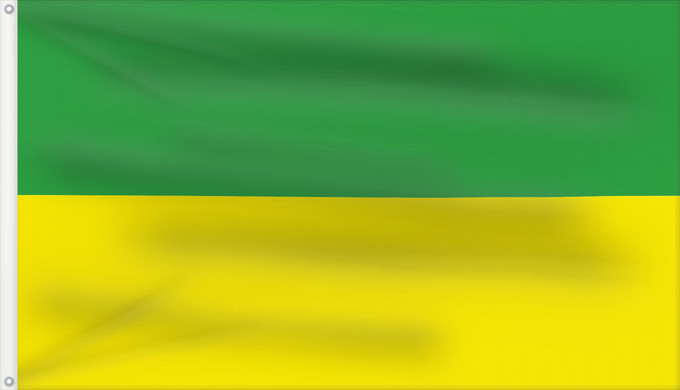 Drapeau, avec deux œillets métalliques et guindant renforcé : D Haryana	Haryana