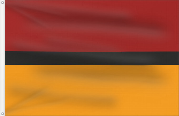 Drapeau, avec deux œillets métalliques et guindant renforcé : Of-Indian-Army-Medical-Corps	Army Medical Corps