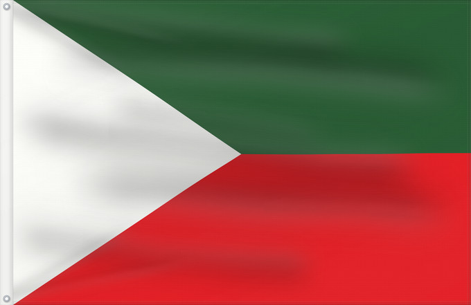 Flagge, mit zwei Metallösen und verstärktem Besatzband: Kashmir independent