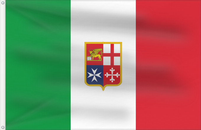 Flag, with two metal eyelets and reinforced hoist: Civil Ensign of Italy This W3C-unspecified vector image was created with Inkscape Italie - Pavillon civil Italia - Pabellón de marina civil Italien - Zivilschiffsflagge Italia - Bandiera di navigazione civile
