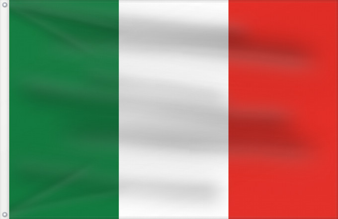 Flag, with two metal eyelets and reinforced hoist: Repubblica Transpadana Transpadan Republic République Transpadane República Transpadana Transpadanische Republik