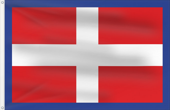 Flag, with two metal eyelets and reinforced hoist: Savoyard	The Savoyard
