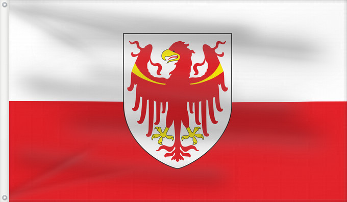 Bandera, con dos ojales metálicos y lado del asta reforzado: South Tyrol	It is easy to put a border around this flag image	Tyrol du Sud	Tirolo del Sud	Autonomen Provinz Bozen - Südtirol	Provincia Autonoma di Bolzano - Alto Adige	Bozen - Zuid-Tirol	Bannera dâ Pruvincia Autonoma di Buzzanu - Àutu Àdici/Sutta Tirolu