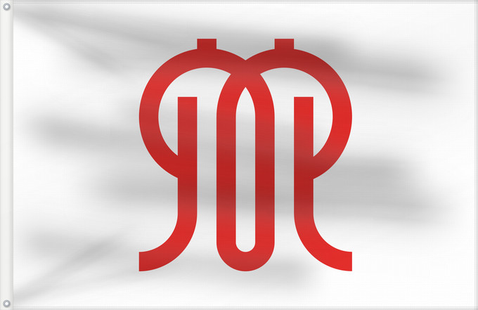 Bandera, con dos ojales metálicos y lado del asta reforzado: Kanagawa Prefecture	Kanagawa	prefectura de Kanagawa	神奈川県旗
