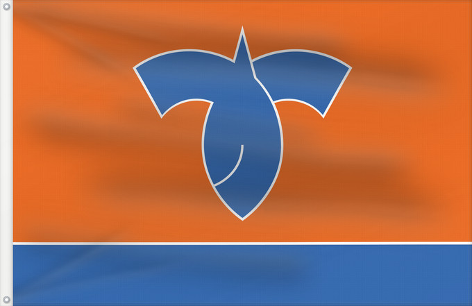 Flag, with two metal eyelets and reinforced hoist: Karuizawa, Nagano Karuizawa, Nagano, Japan