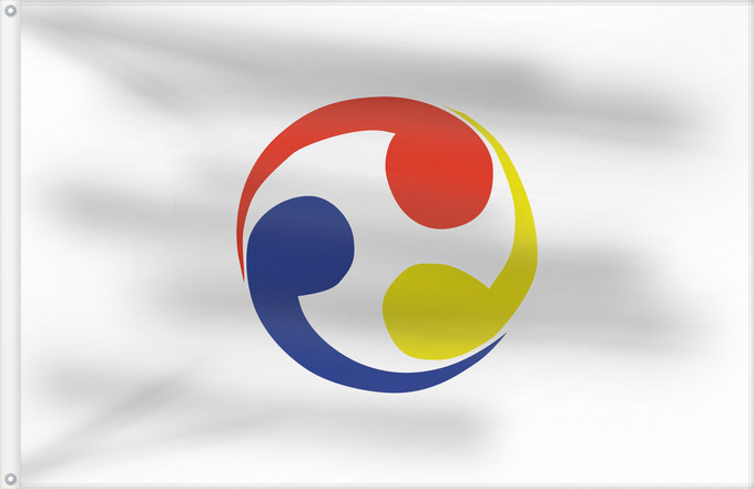 Flag, with two metal eyelets and reinforced hoist: Ryukyu Kingdom	Contrary to the file name	Royaume des Ryūkyū (fictif)	Reino de Ryukyu (ficticio)	Ryukyu-Königreich (fiktiv)	Regno delle Ryūkyū (fittizio)