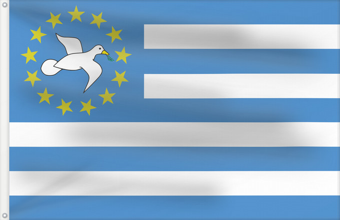 Drapeau, avec deux œillets métalliques et guindant renforcé : Federal Republic of Southern Cameroons République Fédérale du Cameroun méridional República Federal de Camerún Meridional Föderale Republik Südkamerun Repubblica Federale del Camerun meridionale Ambazonia, also known as the Southern Cameroons