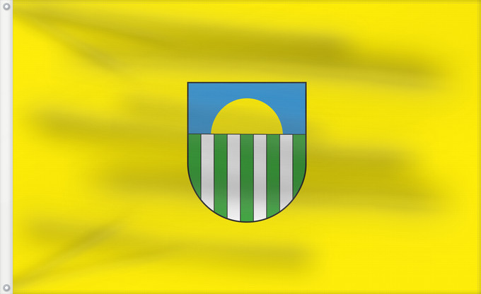 Bandera, con dos ojales metálicos y lado del asta reforzado: Saulkrasti	Saulkrasti, Latvia	Saulkrastu