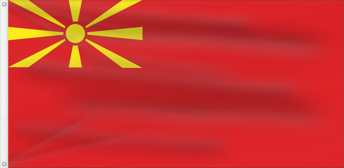 Flag, with two metal eyelets and reinforced hoist: Municipality of Bistrica	Bistrica - the small town of Bistrica