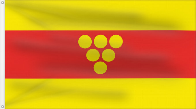 Flag, with two metal eyelets and reinforced hoist: Negotino Municipality, North Macedonia	Negotino Municipality, Macedonia	Municipalité de Negotino	Municipio de Negotino	Gemeinde Negotino	Comune di Negotino	Знаме на Општина Неготино