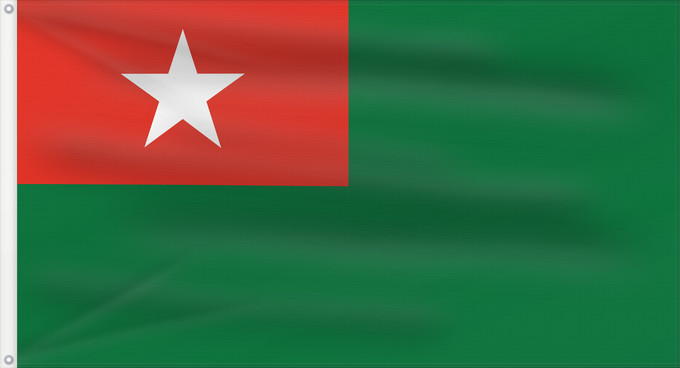 Drapeau, avec deux œillets métalliques et guindant renforcé : Union Solidarity and Development Association