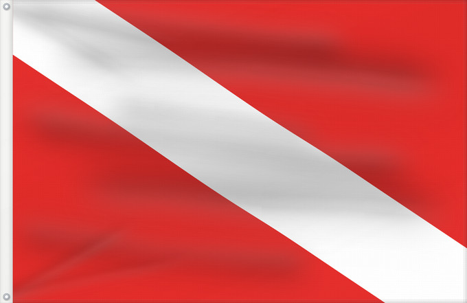 Drapeau, avec deux œillets métalliques et guindant renforcé : Mqabba Village of L-Imqabba, Malta