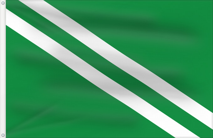 Flagge, mit zwei Metallösen und verstärktem Besatzband: Msida Town of Msida, Malta